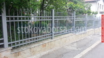 зидана ограда от ковано желязо